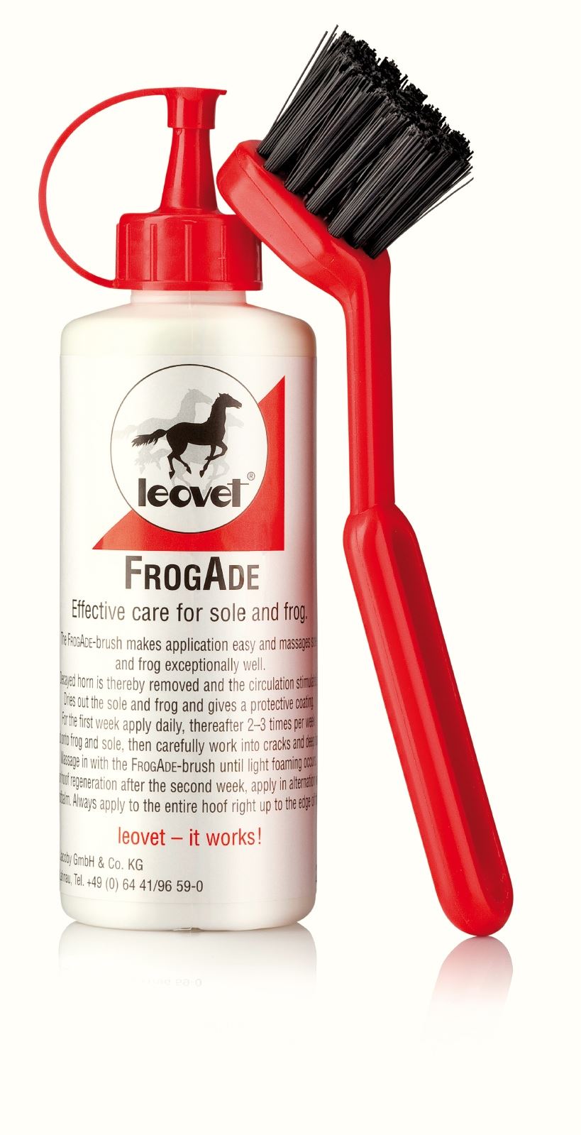 Leovet Frogade C/W Brush - Just Horse Riders