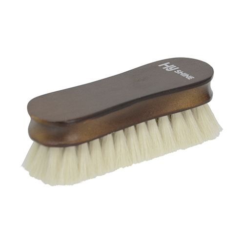 HySHINE Deluxe Wooden Face Brush with Goats Hair - Just Horse Riders
