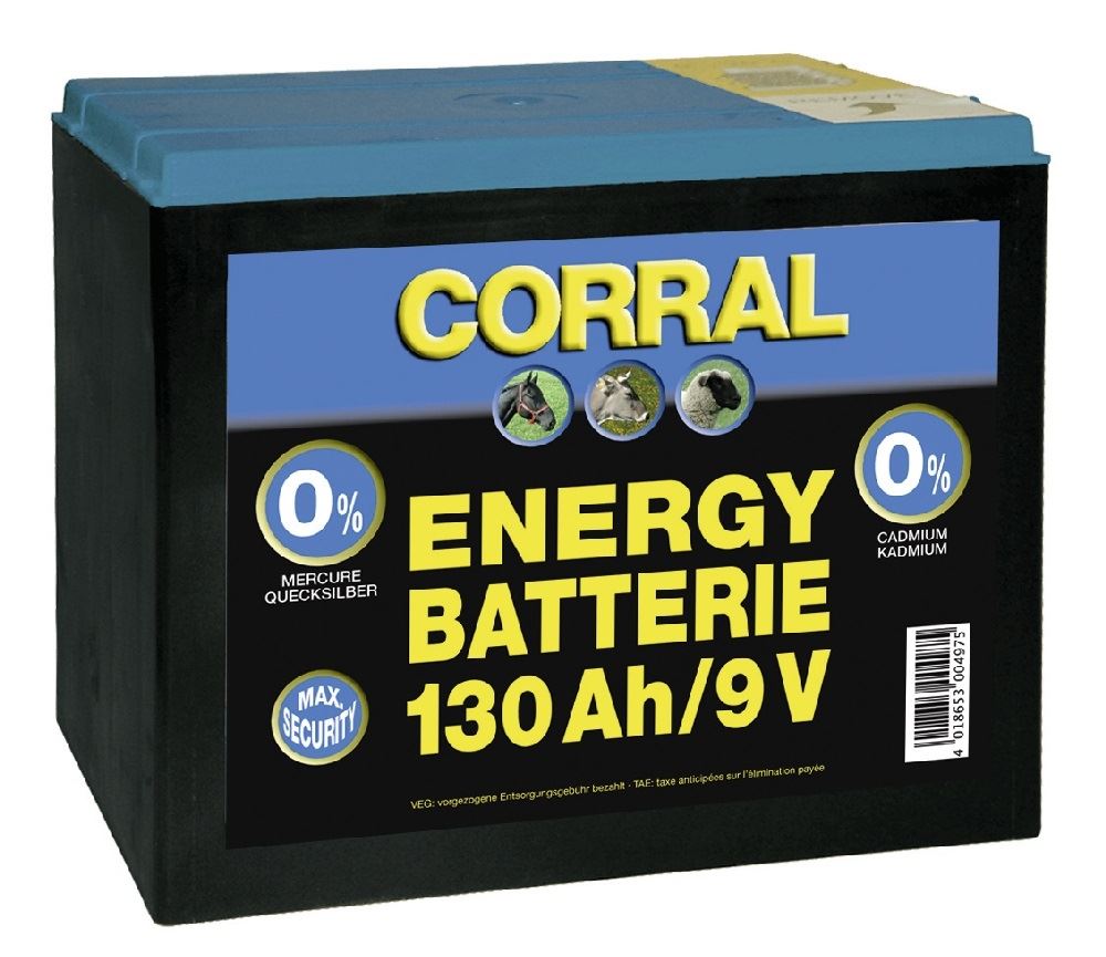Corral Zinc-Carbon 130 Ah Dry Battery - Just Horse Riders