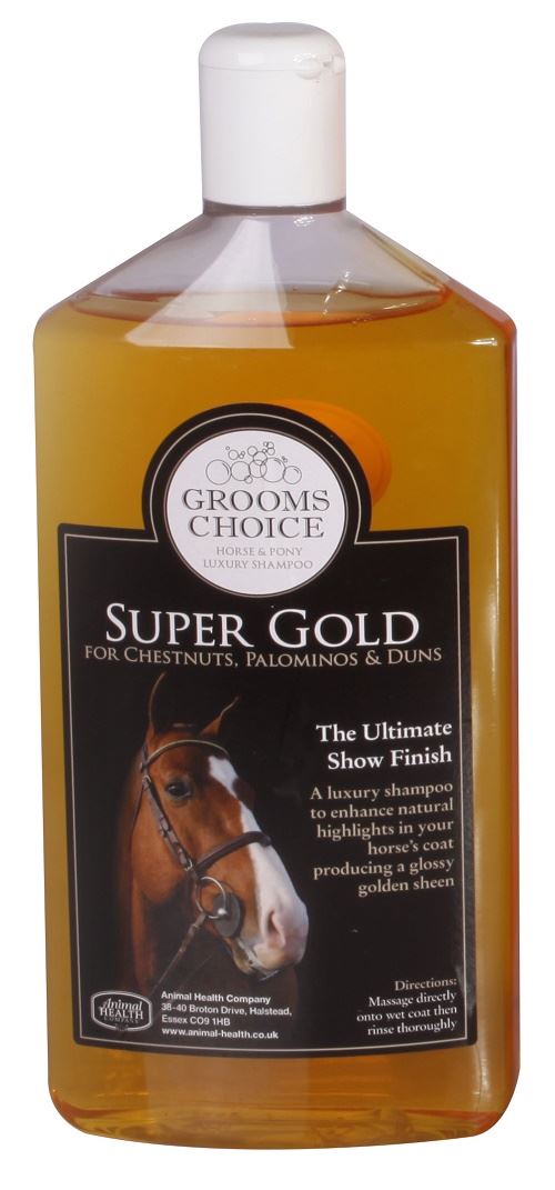 Animal Health Company Grooms Choice Super Gold Shampoo - Just Horse Riders