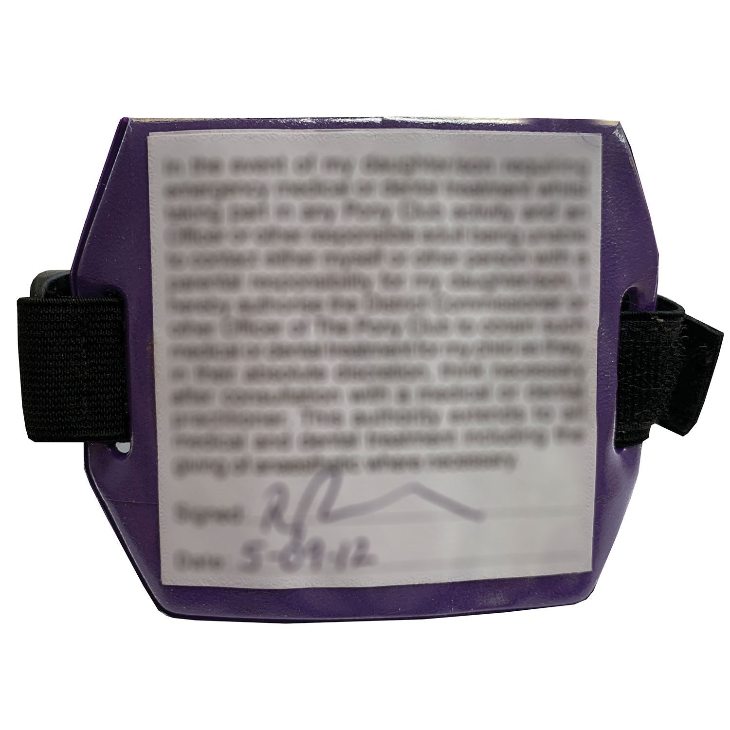 Equetech Childs Pc Medical Armband - Just Horse Riders