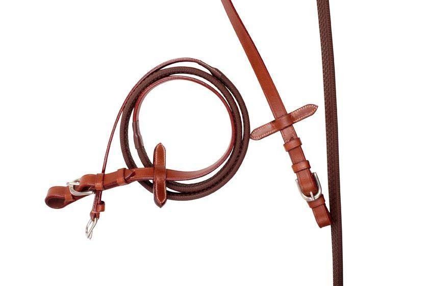 HKM Rubber Reins - Just Horse Riders