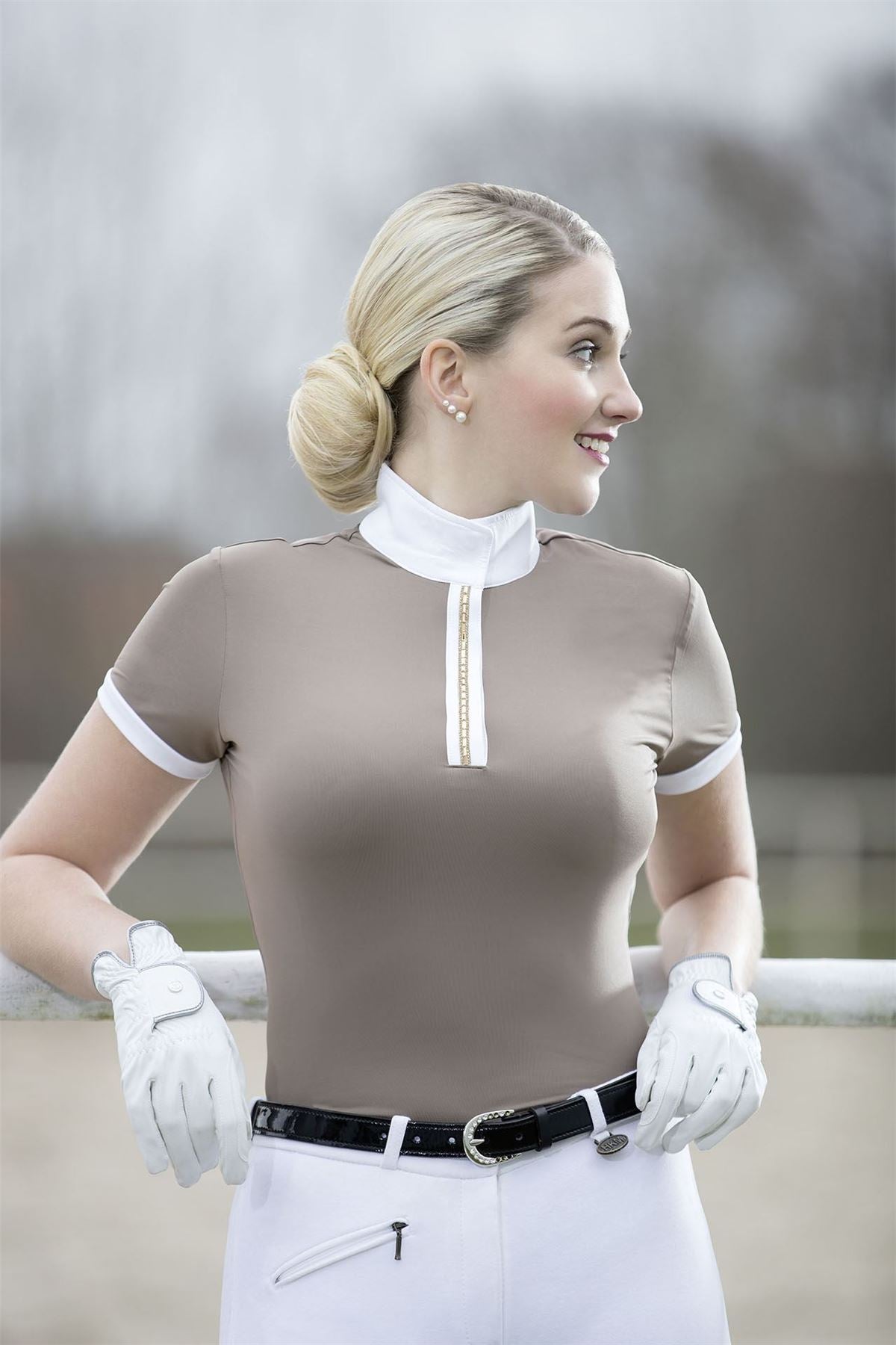 HKM Competition Shirt Crystal - Just Horse Riders