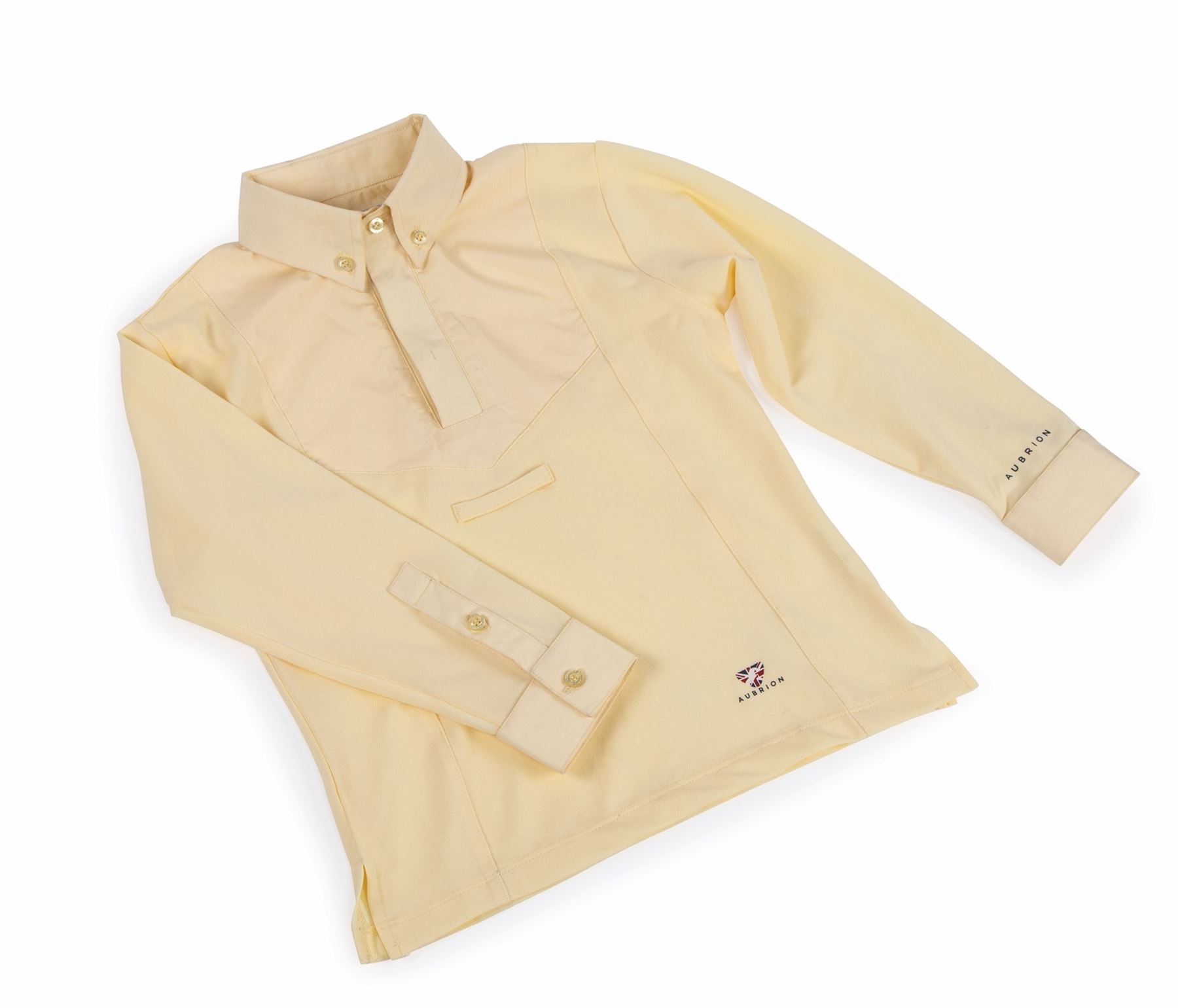 Shires Aubrion Long Sleeve Tie Shirt - Child - Just Horse Riders