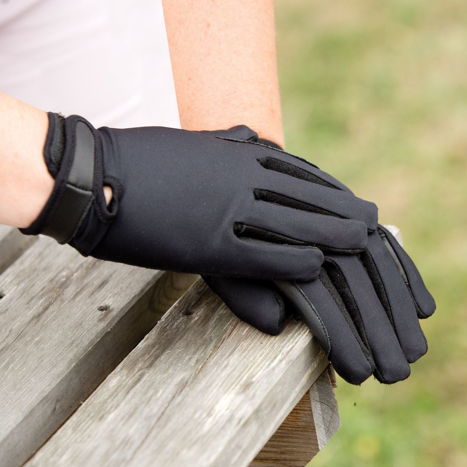 Equetech Stretch Show Horse Riding Gloves - Just Horse Riders