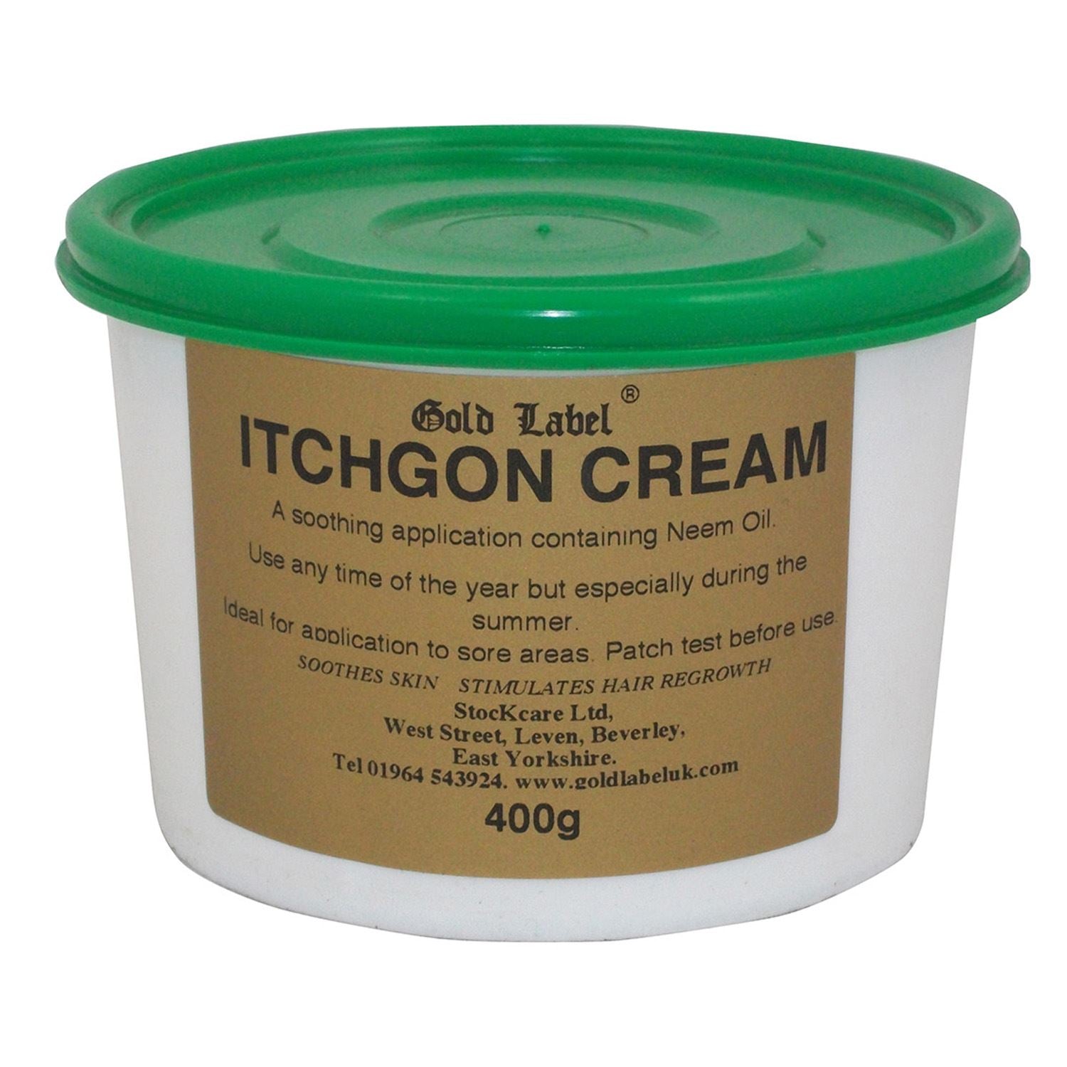 Gold Label Itchgon Cream - Just Horse Riders