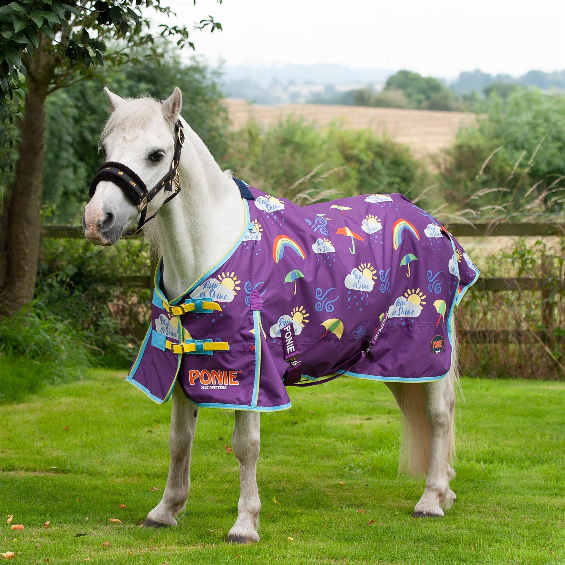 Gallop Equestrian Ponie Rain Or Shine Lightweight Turnout Rug - Just Horse Riders