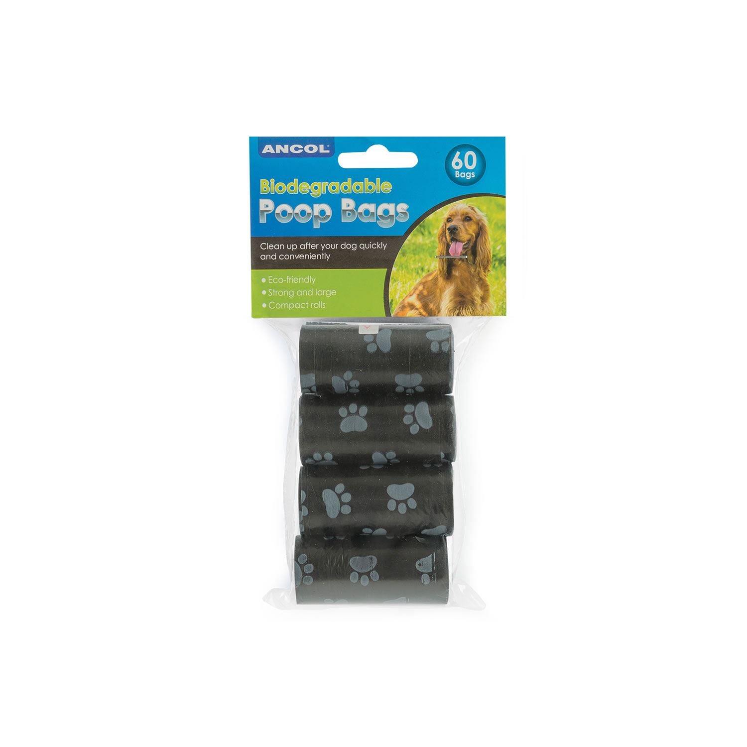 Ancol Paws For The Earth Refill Poop Bag Rolls - Just Horse Riders