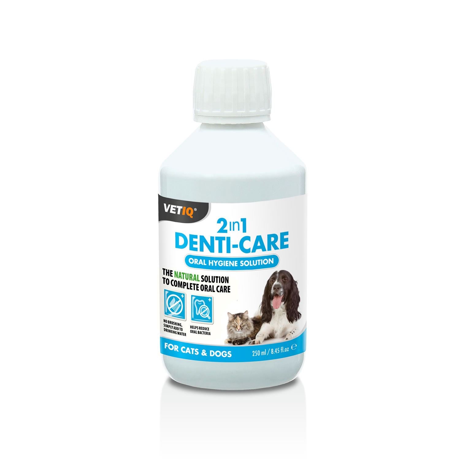 Vetiq 2In1 Denti-Care Oral Hygiene Solution For Cats & Dogs - Just Horse Riders