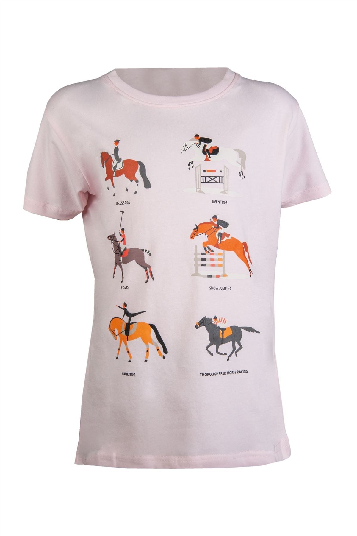 HKM Kids Tshirt Equestrian Disciplines - Just Horse Riders