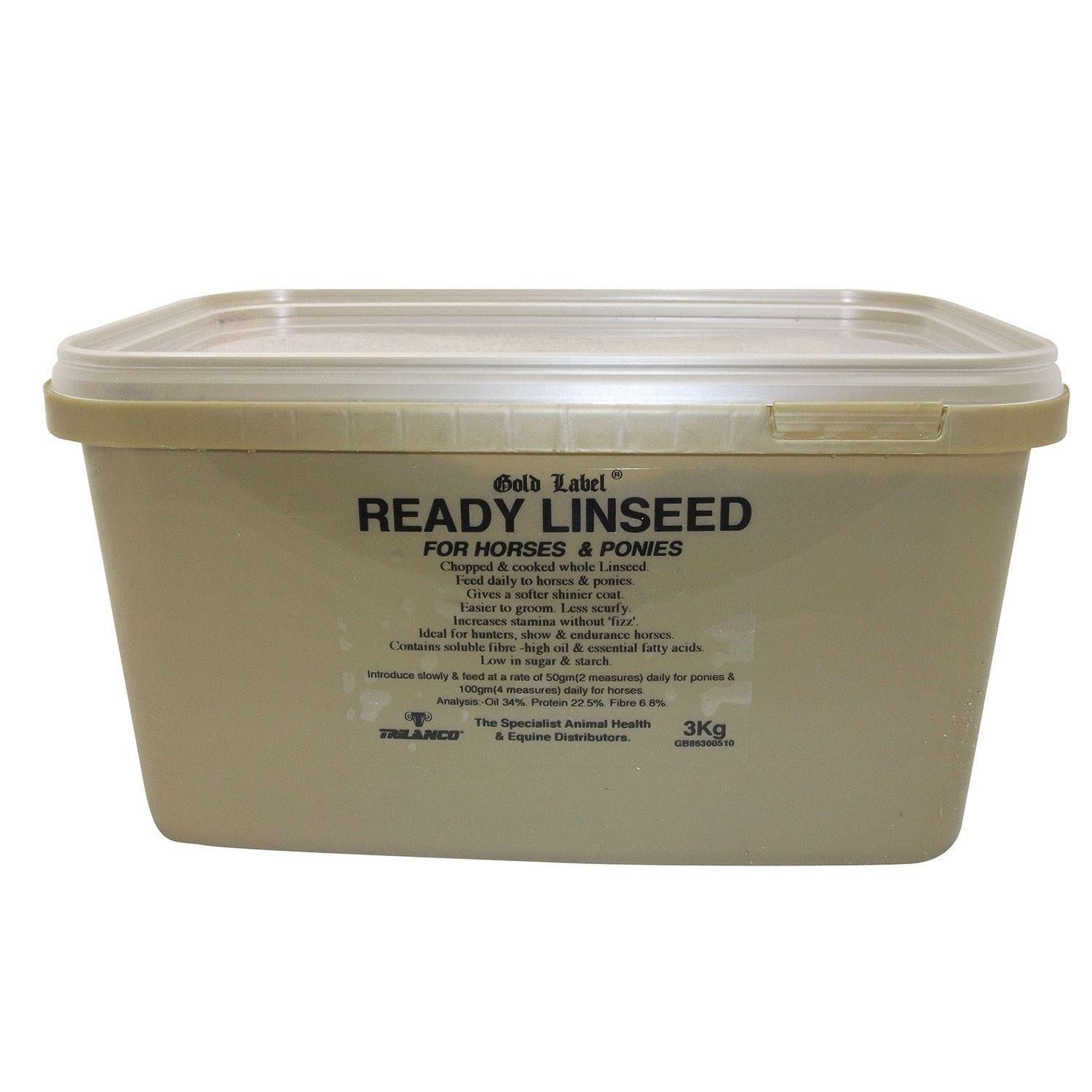 Gold Label Ready Linseed - Just Horse Riders