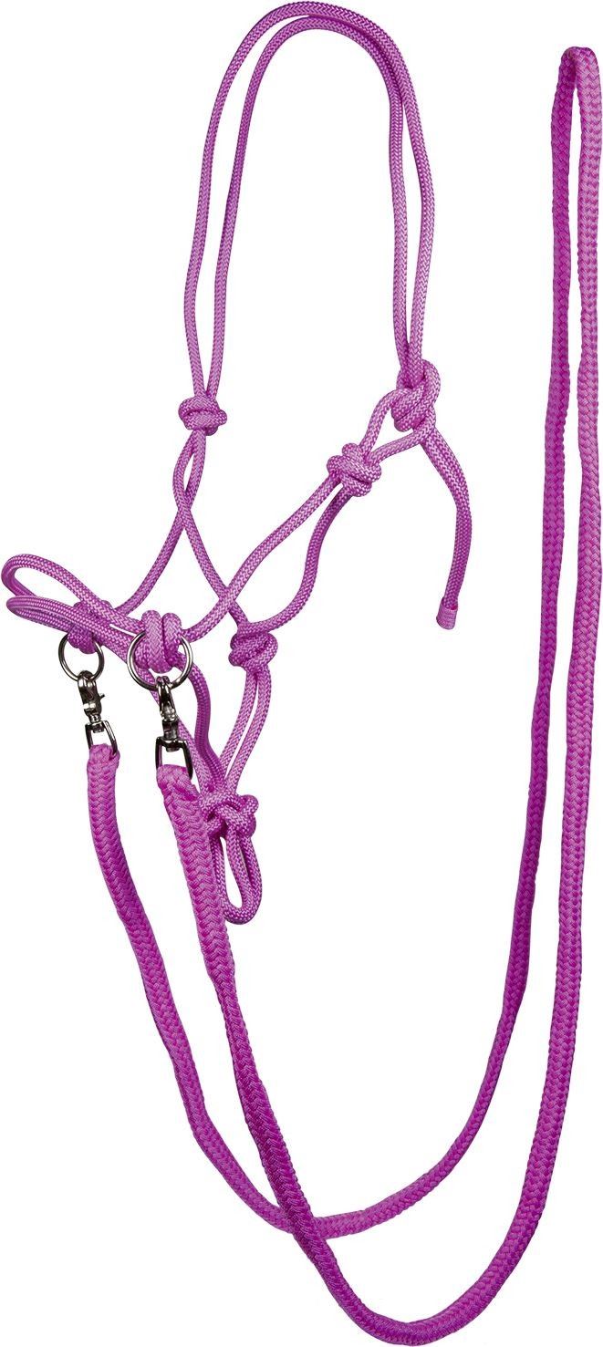 HKM Rope Halter With Reins - Just Horse Riders