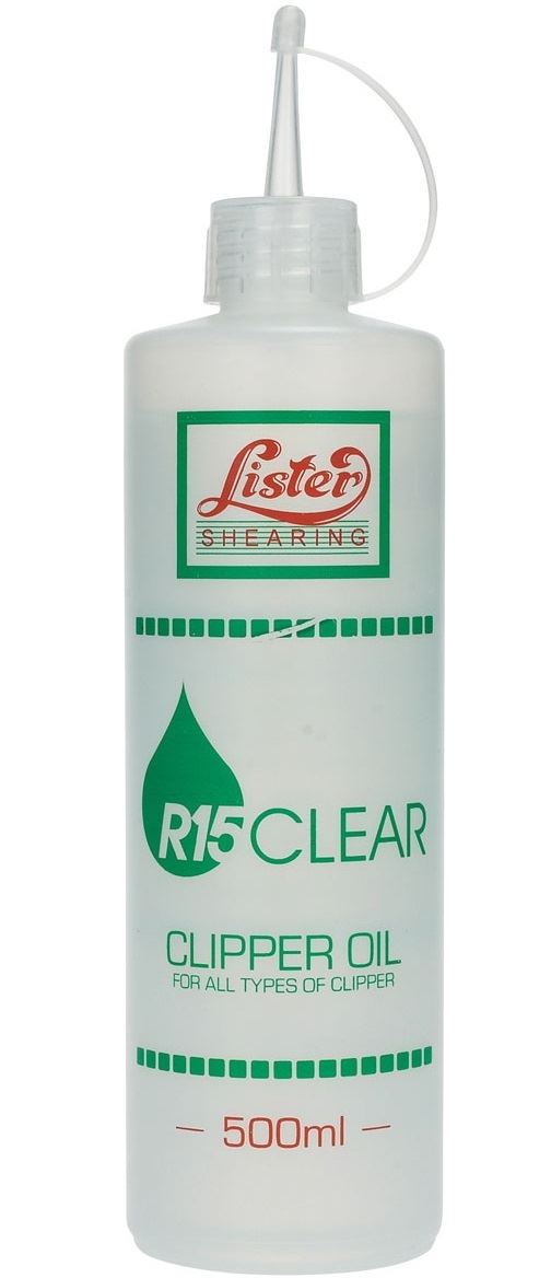 Lister Shearing R15 Clear Clipper Oil - Just Horse Riders