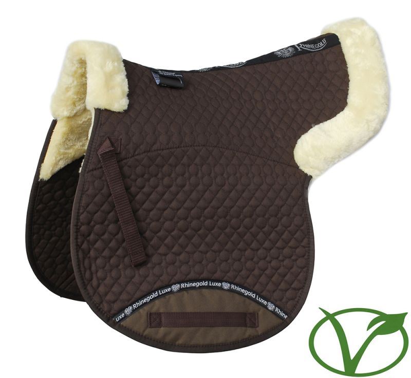 Rhinegold Luxe Fur Numnah - Just Horse Riders