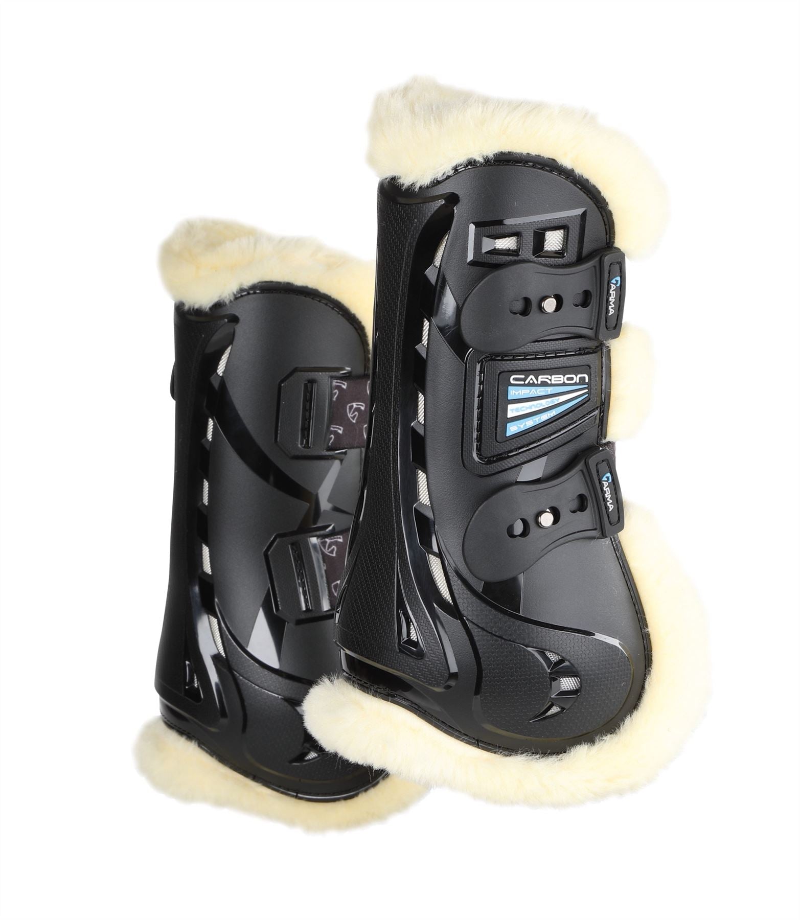 Shires Arma Carbon Supafleece Tendon Boots - Just Horse Riders