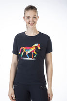 HKM Tshirt Colourful Horse - Just Horse Riders