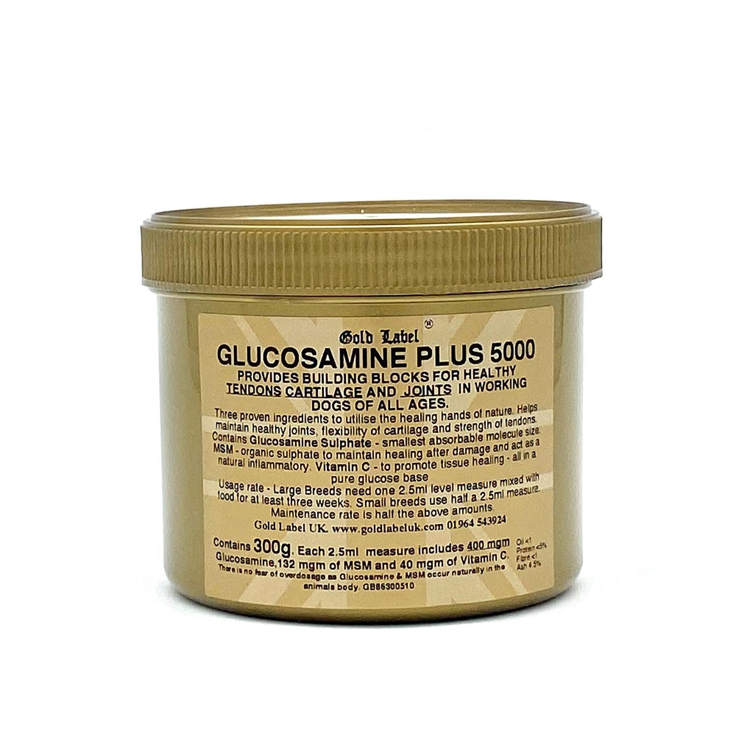 Gold Label Canine Glucosamine Plus 5000 - Just Horse Riders