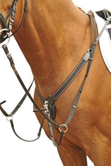 HKM Breastplate With Martingale - Just Horse Riders