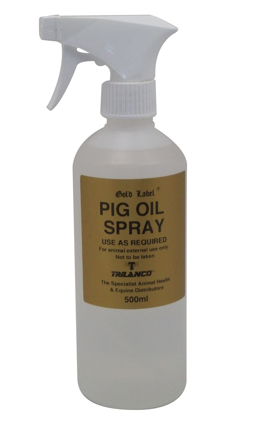 Gold Label Pig Oil Spray - Just Horse Riders