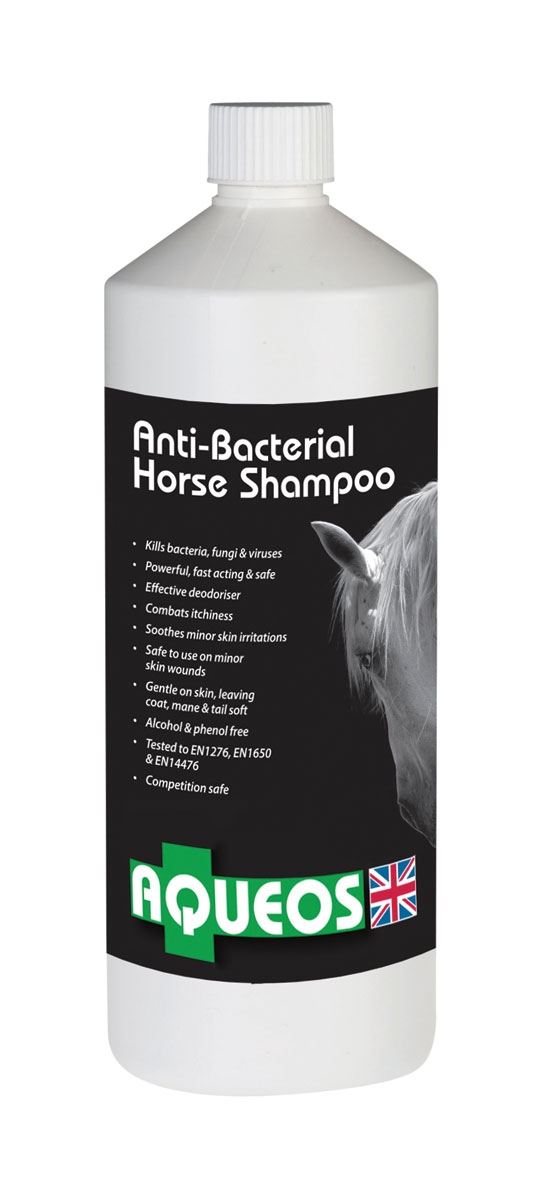 Aqueos Anti-Bacterial Horse Shampoo - Just Horse Riders