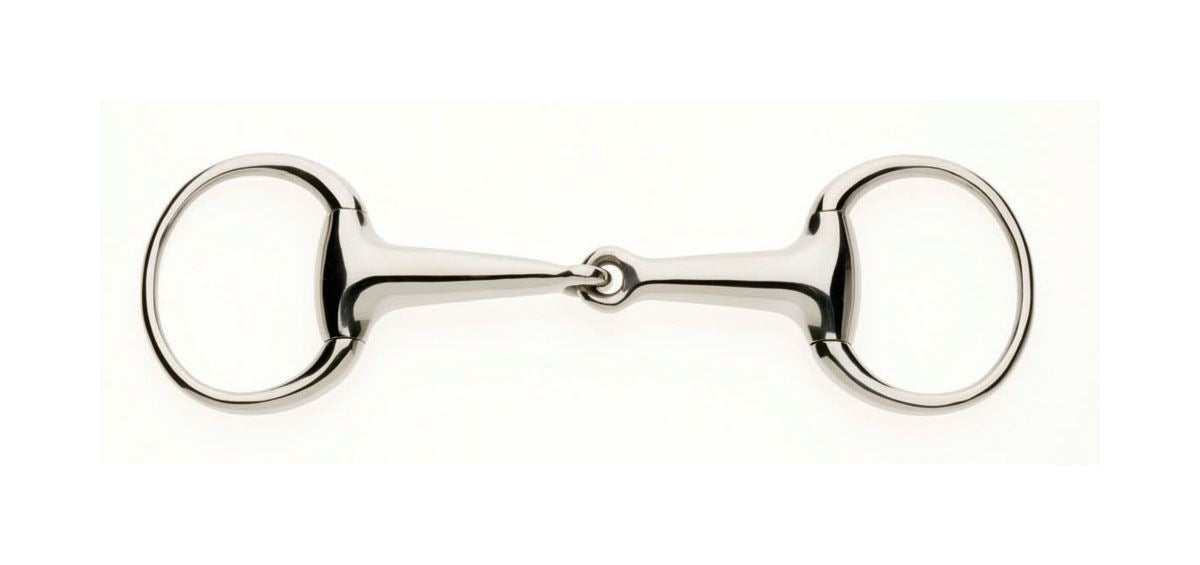 Lorina Hollow Mouth Eggbutt Snaffle - Just Horse Riders