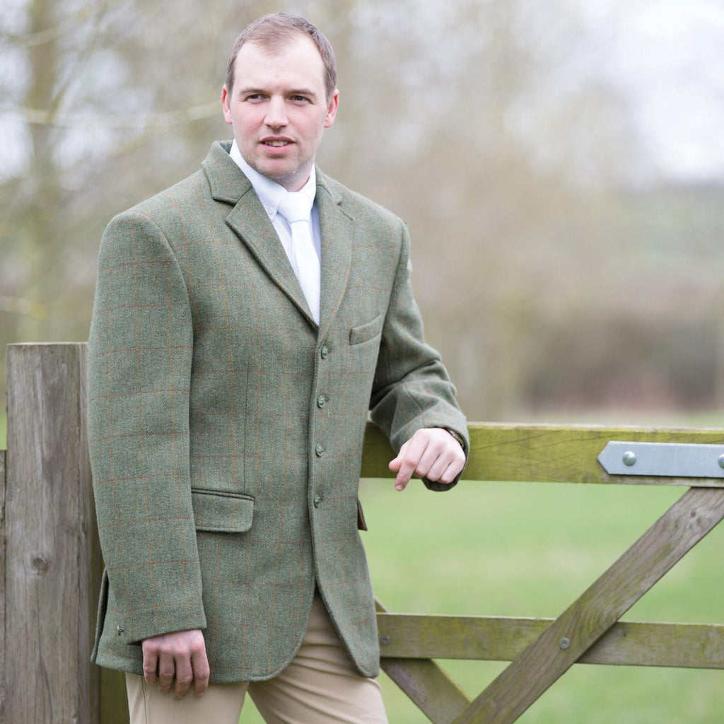 Equetech Mens Claydon Tweed Riding Jacket - Just Horse Riders