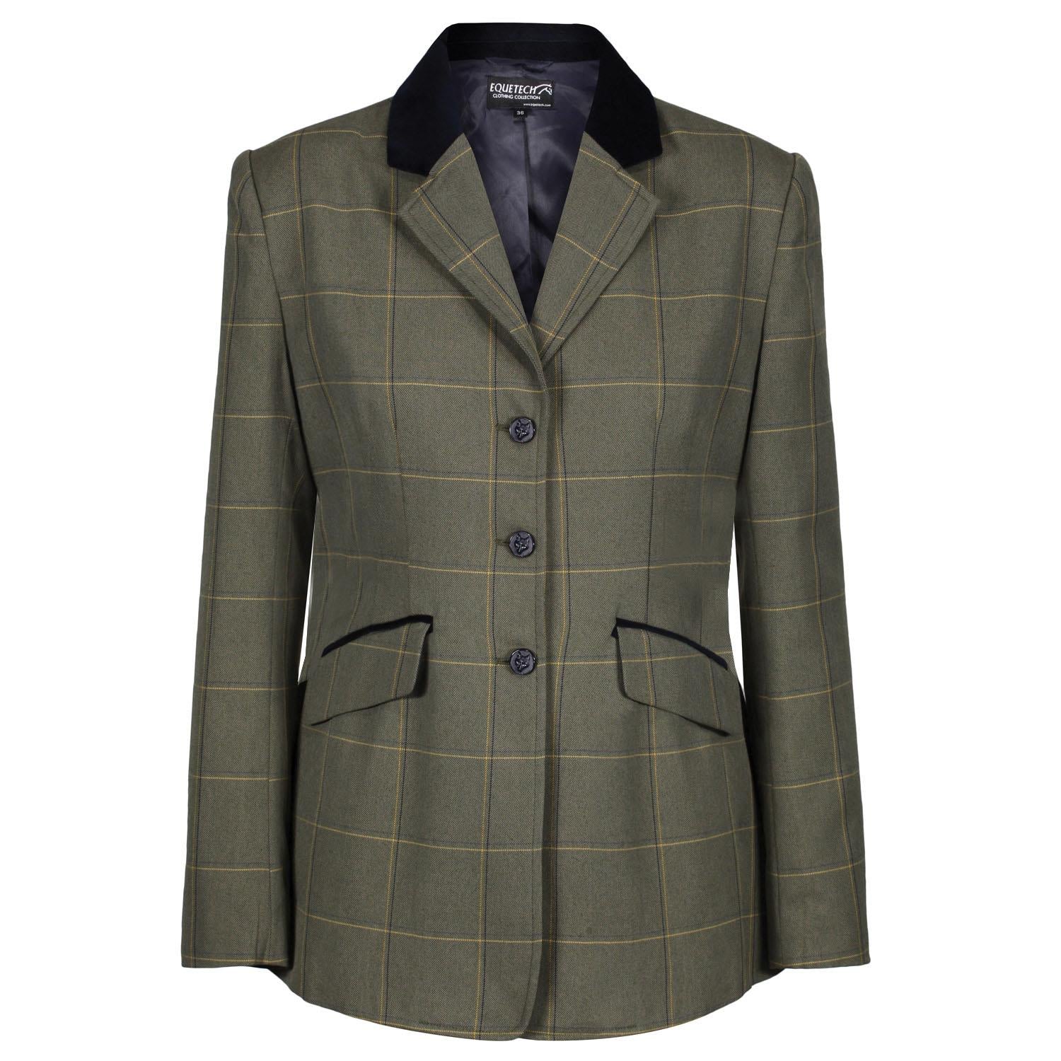 Equetech Junior Kensworth Tweed Riding Jacket - Just Horse Riders