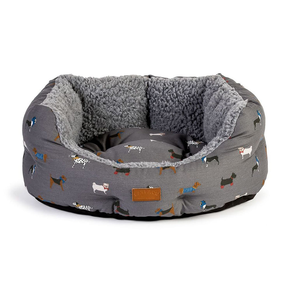 Danish Design Fatface Marching Dogs Deluxe Slumber Bed - Just Horse Riders