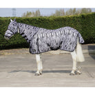 Hy Equestrian Zebra Fly Mask with Ears and Detachable Nose - Just Horse Riders