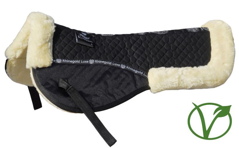 Rhinegold Luxe Fur Saddle Pad - Just Horse Riders