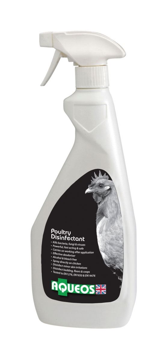 Aqueos Poultry Disinfectant Spray - Just Horse Riders