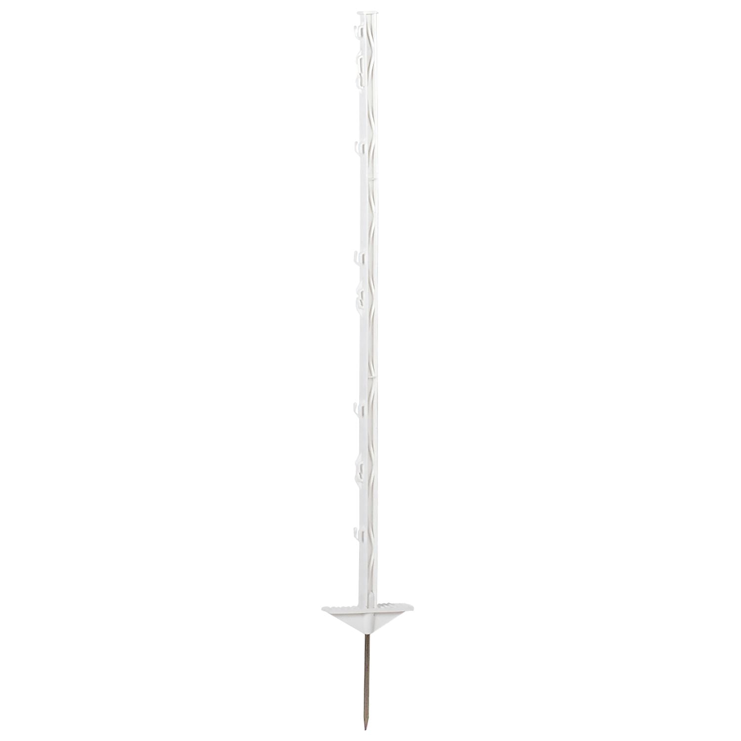 Plastic Post Steel Point Double Step-In 125Cm - Just Horse Riders
