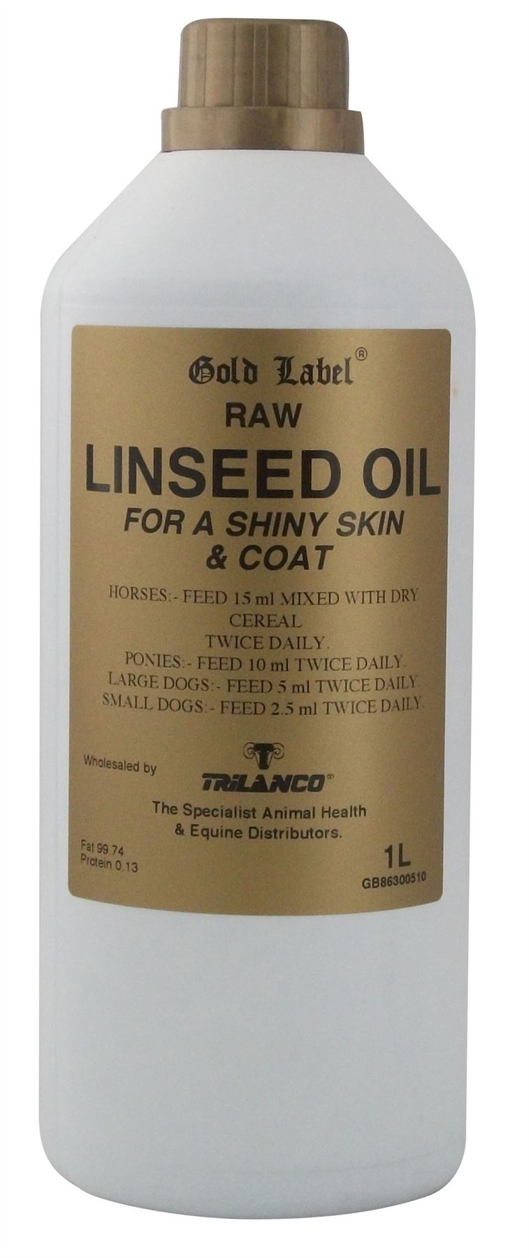Gold Label Linseed Oil - Just Horse Riders