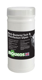 Aqueos Equine Anti-Bacterial Tack & Disinfectant Wipes - Just Horse Riders