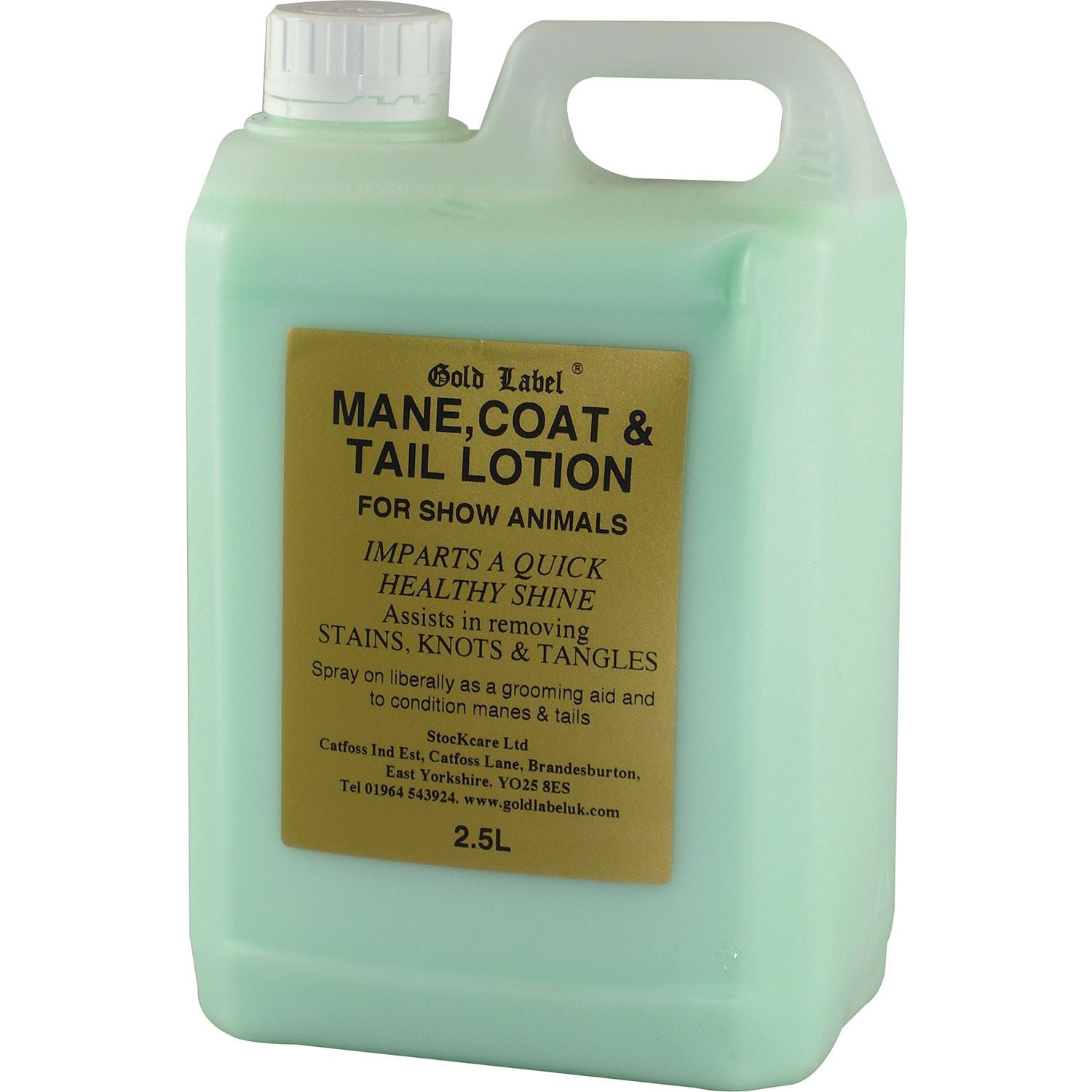 Gold Label Mane  Tail & Coat Lotion - Just Horse Riders