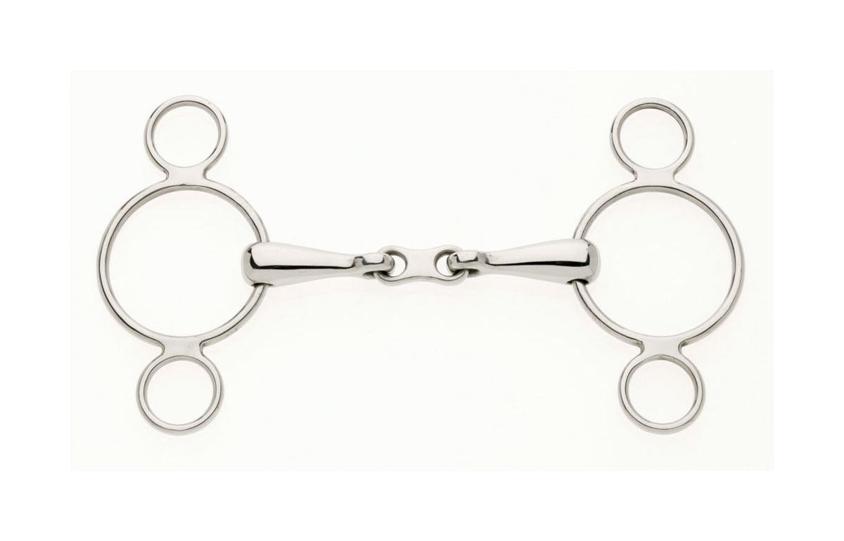 Lorina Continental 2 Ring French Link - Just Horse Riders