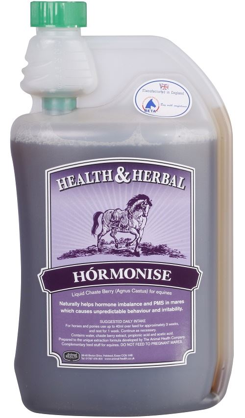 Animal Health Company Hormonise for balancing hormonal imbalances in equines