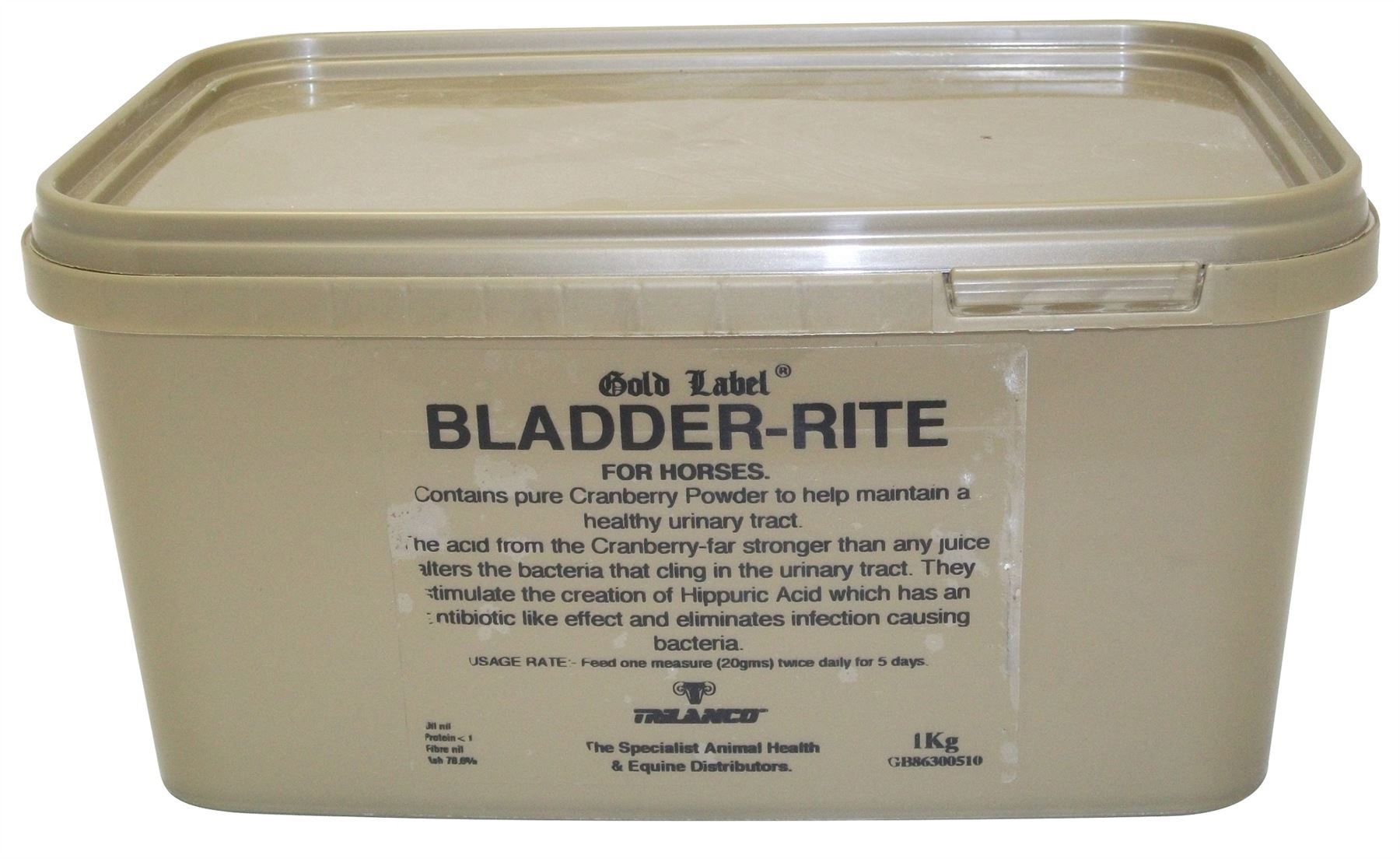 Gold Label Bladder-Rite - Just Horse Riders