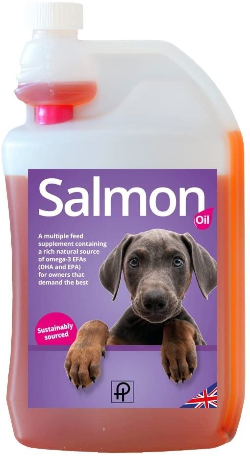 Equestrizone Salmon Oil For Dogs 1 Litre - Just Horse Riders