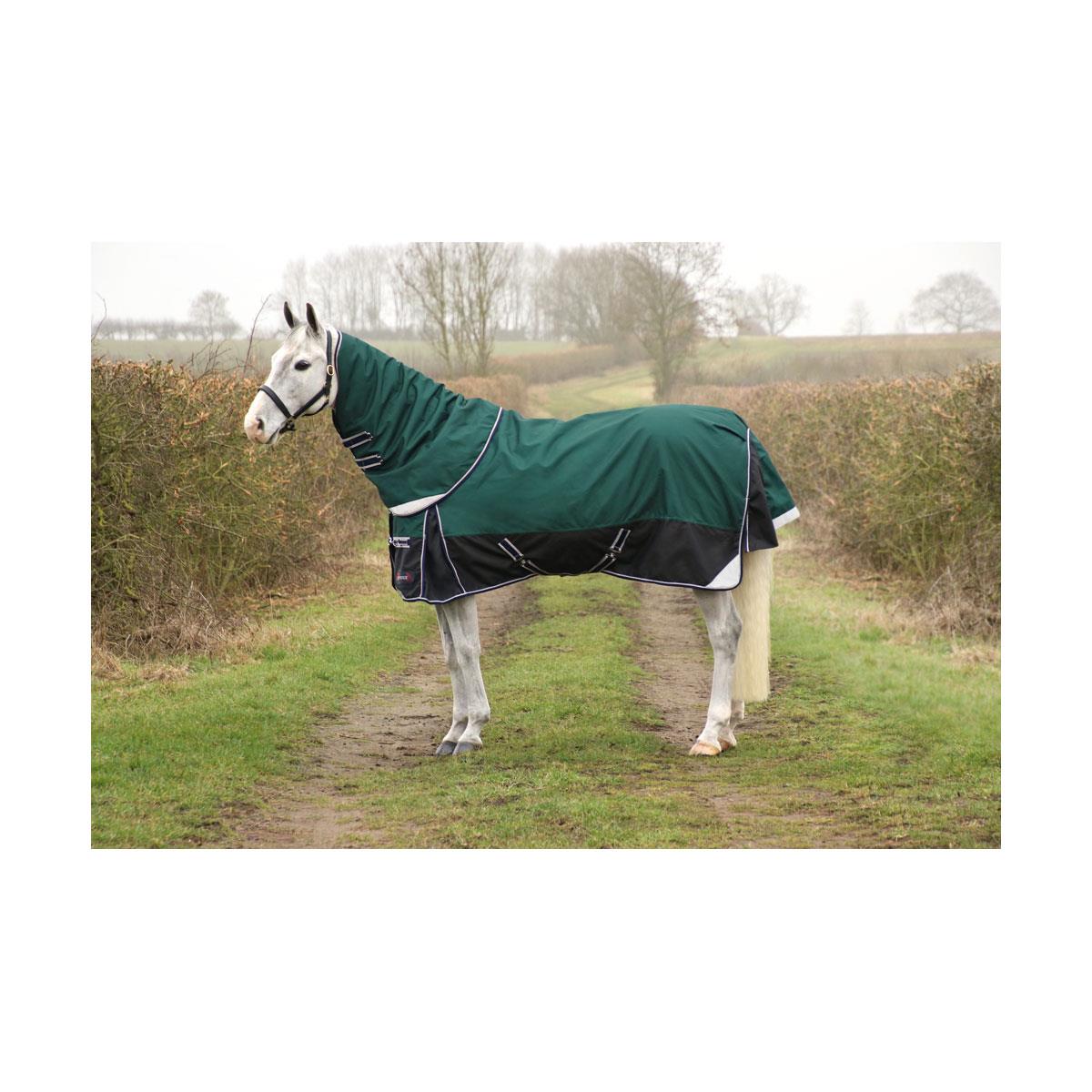 DefenceX System 100 Turnout Rug with Detachable Neck Cover - Just Horse Riders