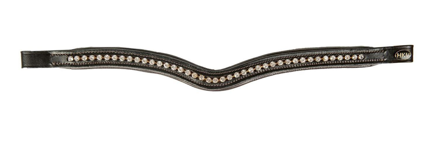 HKM Browband Wave Synthetic Diamonds - Just Horse Riders