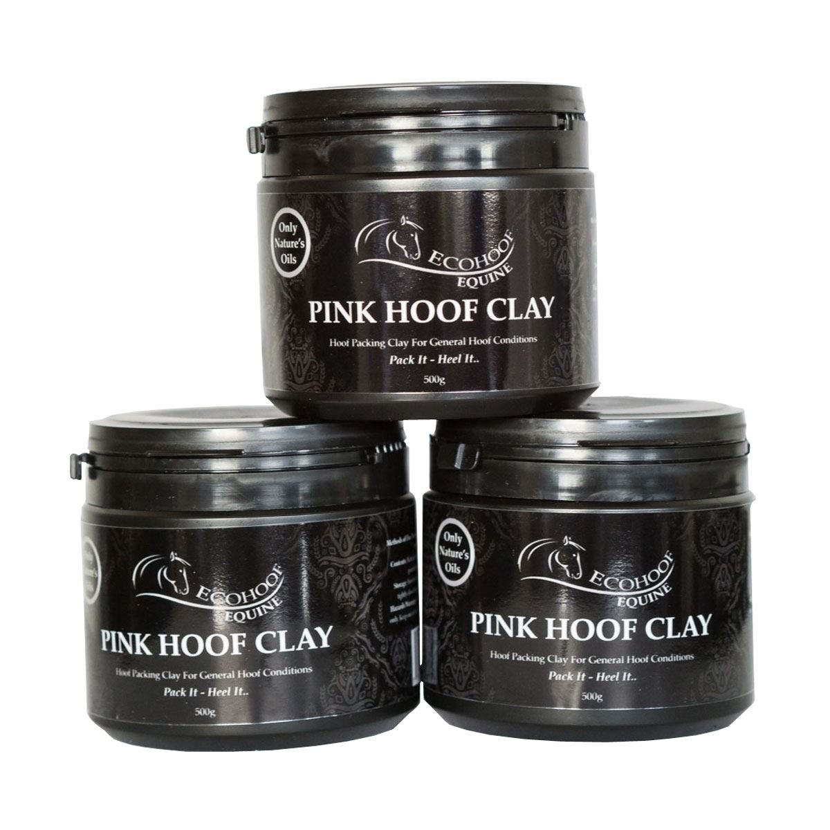 Ecohoof Pink Hoof Clay - Just Horse Riders