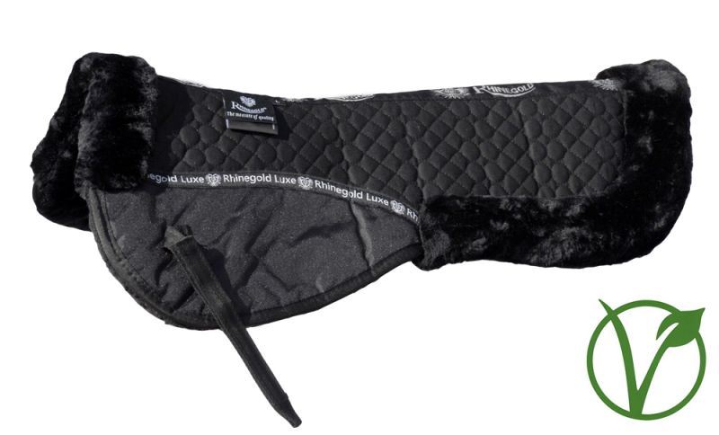 Rhinegold Luxe Fur Saddle Pad - Just Horse Riders