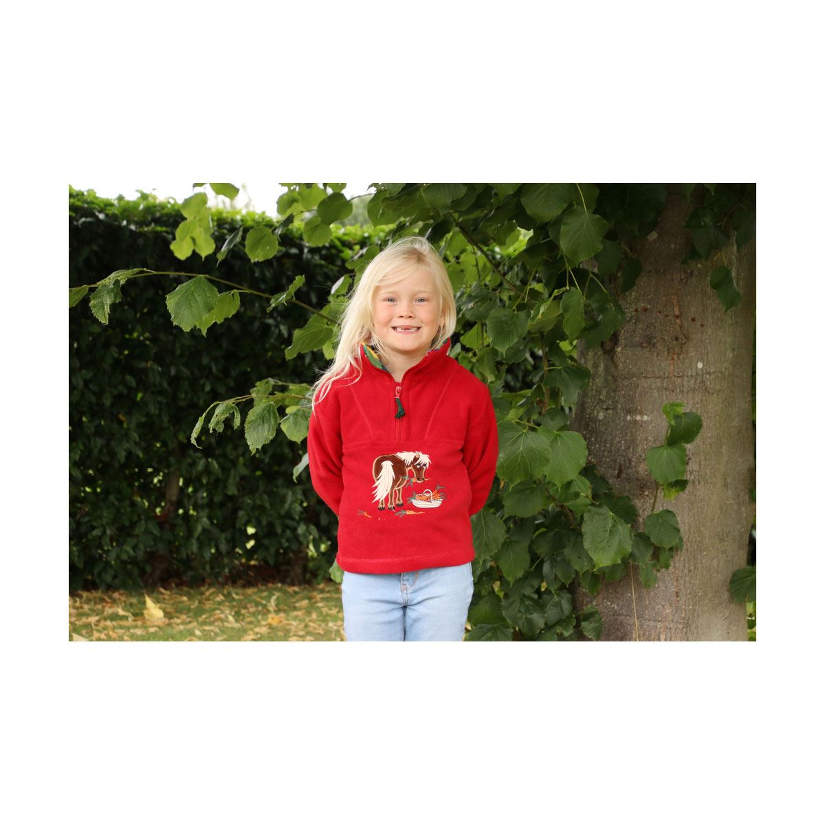 British Country Collection Carrot Pony Childrens Fleece Jacket - Just Horse Riders