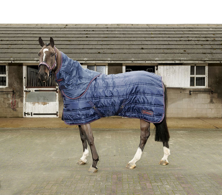 WHITAKER STABLE RUG RASTRICK COMBO 250 GM - Red/Navy