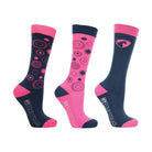 Hy Equestrian Dynamizs Ecliptic Horse Riding Socks (Pack of 3) - Just Horse Riders