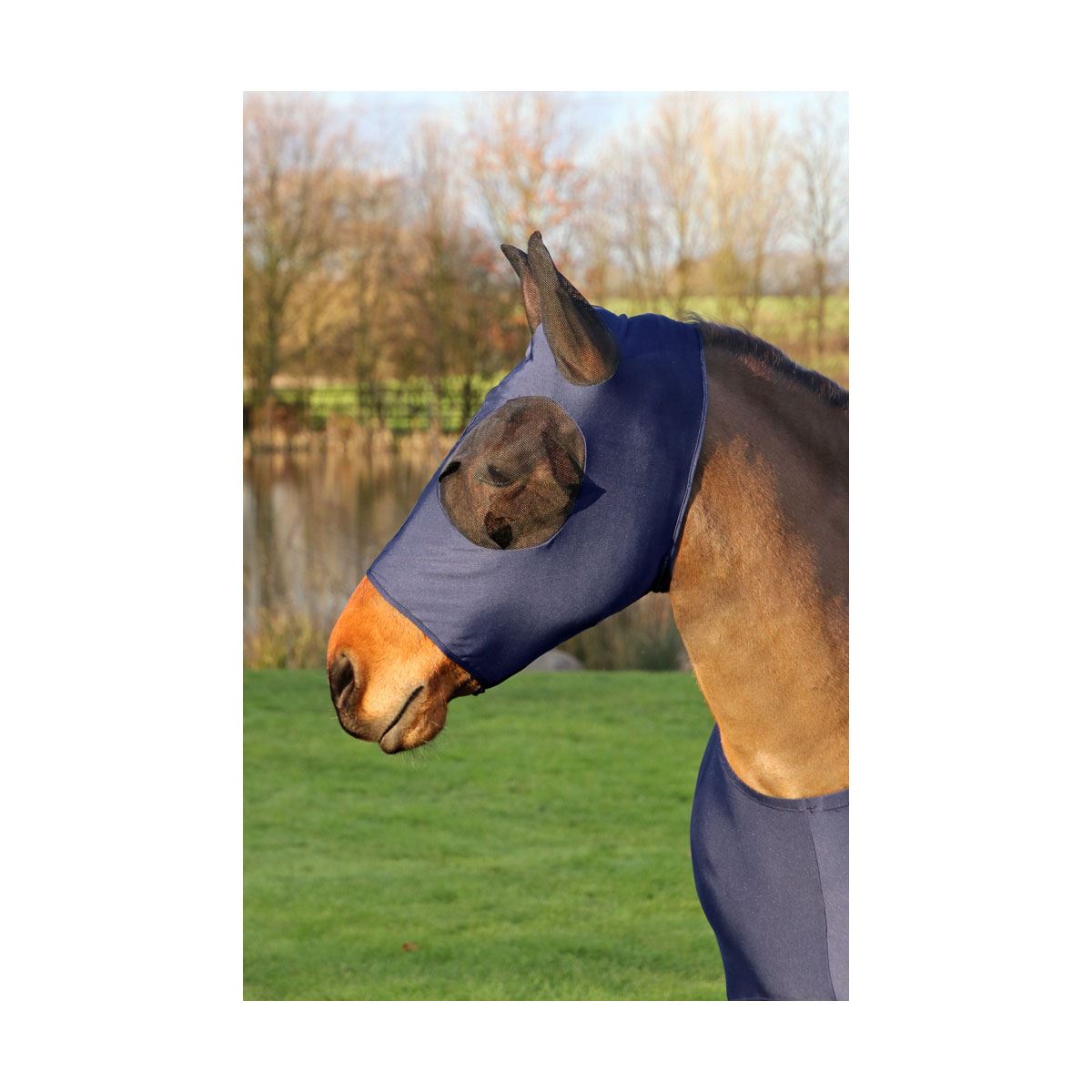 Hy Equestrian Lycra Flex Fly Mask - Just Horse Riders