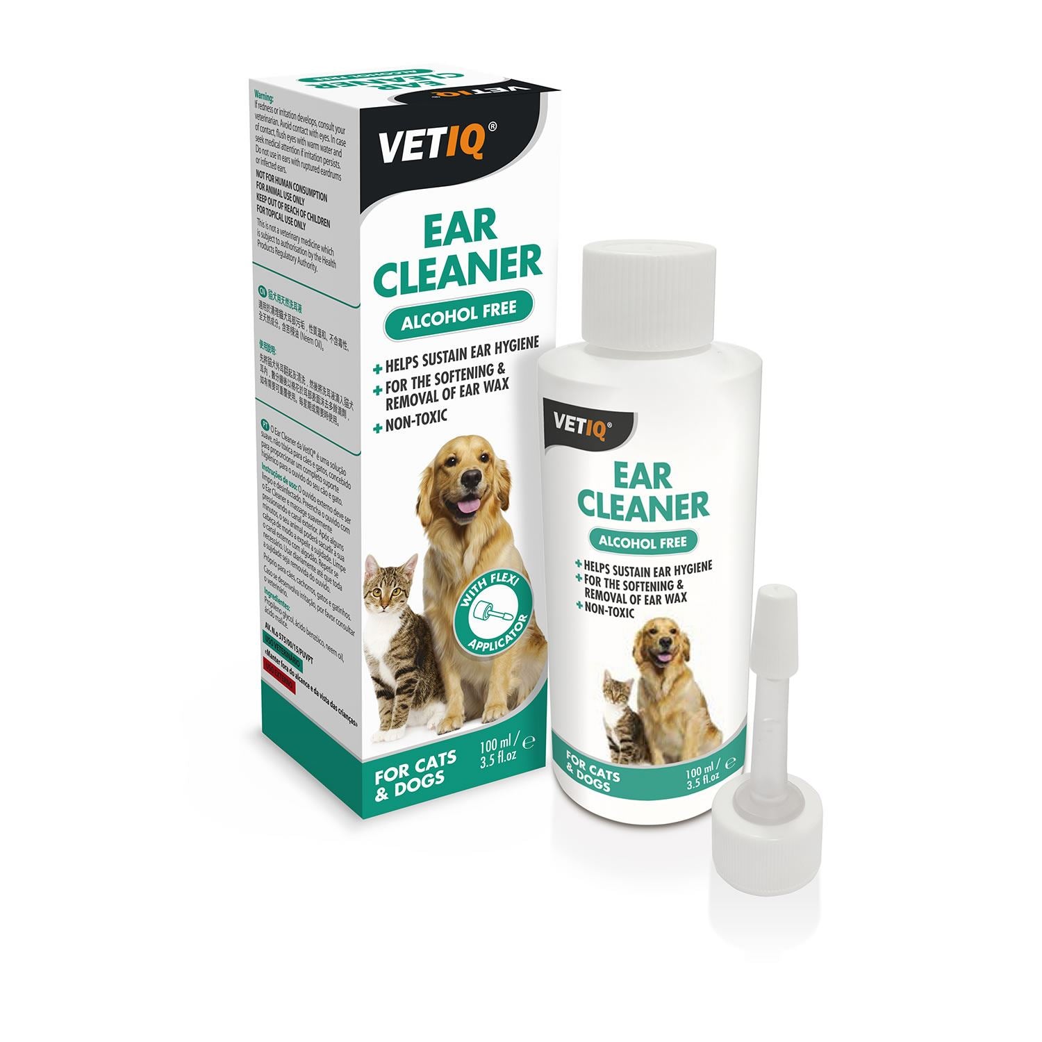 Vetiq Ear Cleaner For Cats & Dogs - Just Horse Riders