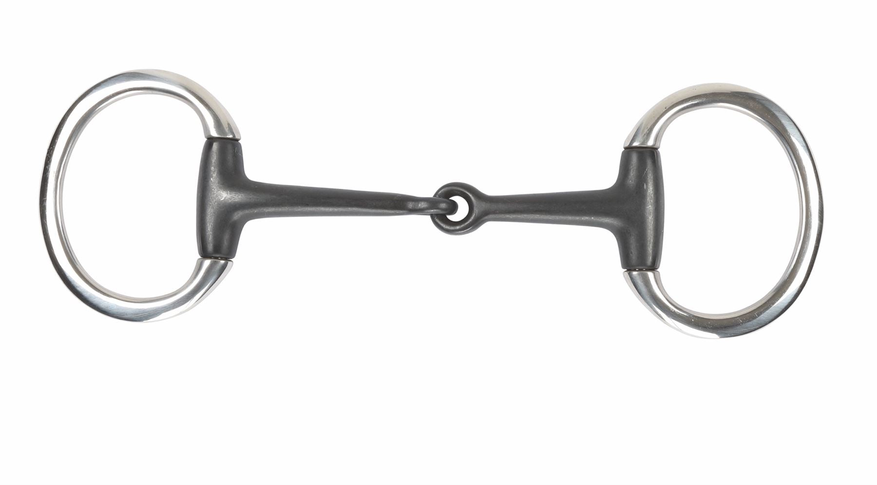 Shires Sweet Iron Flat Ring Eggbutt Snaffle - Just Horse Riders