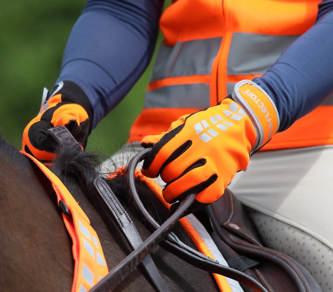 Shires EQUI-FLECTOR Horse Riding Gloves - Just Horse Riders